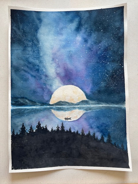 Peace Original Watercolor Painting